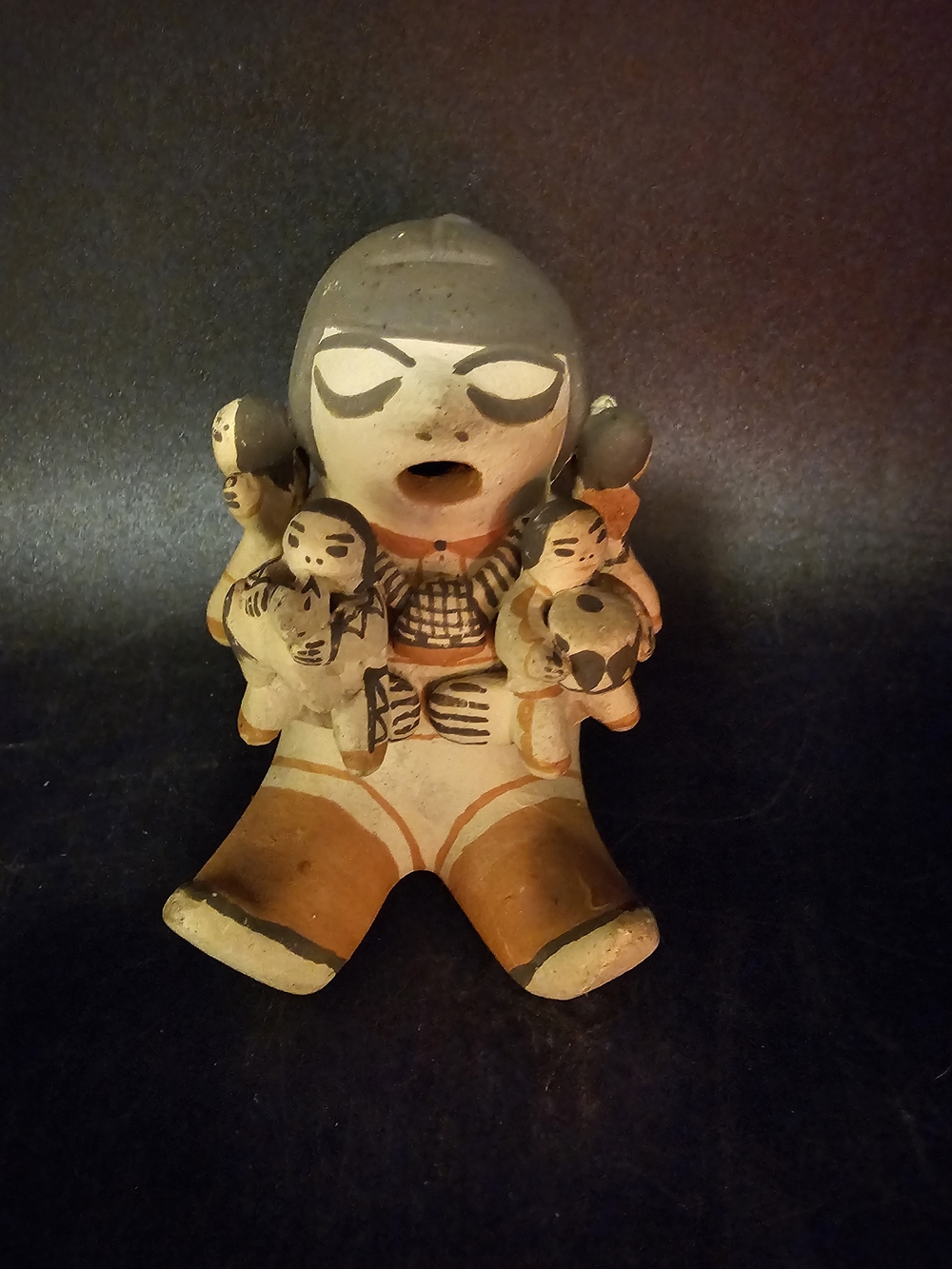 Cochiti Storyteller Pottery Piece Signed